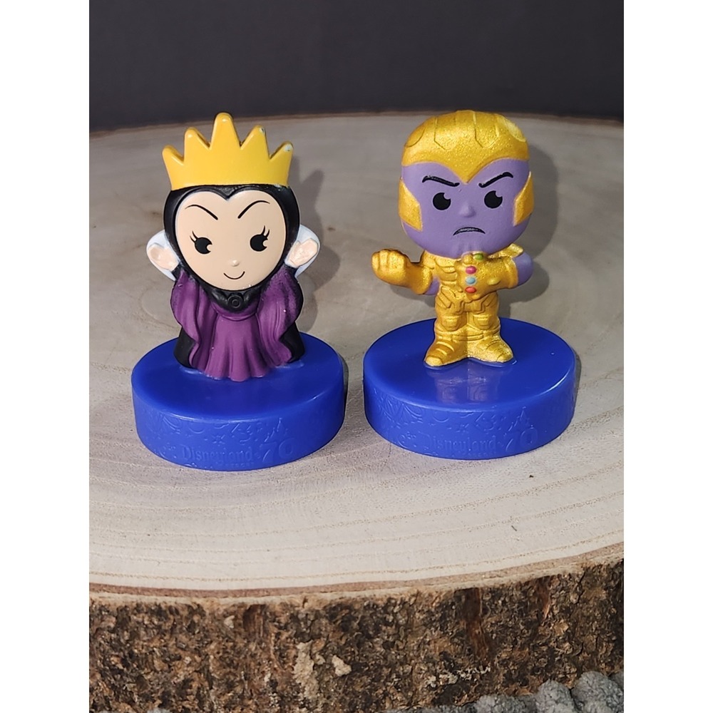 2025 McDonalds Happy Meal Toy Evil Queen & Thanos Disneyland 70th Anniversary